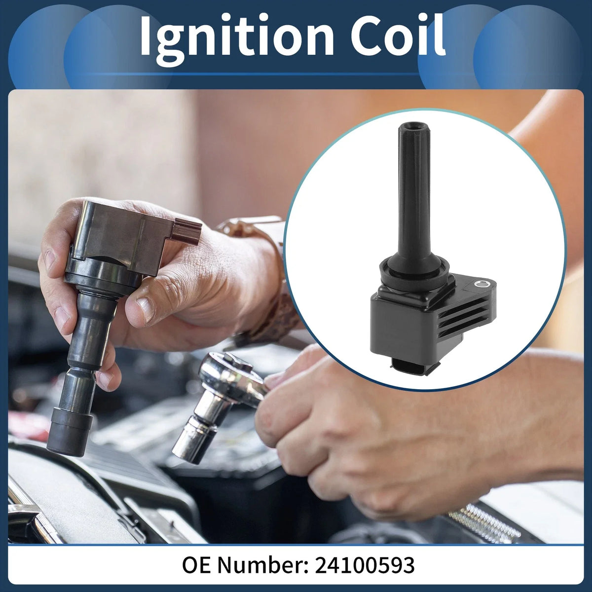 Ignition Coil Pack No.24100593 for Buick Encore (2013–2016)