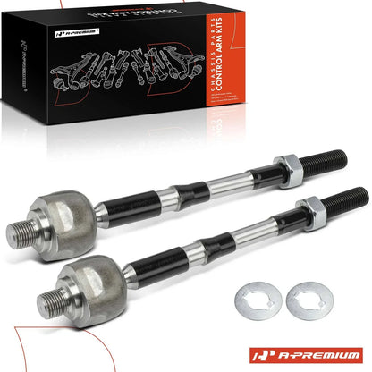 2X Front Inner Tie Rod End for Nissan Rogue (2014–2020) Rogue Sport