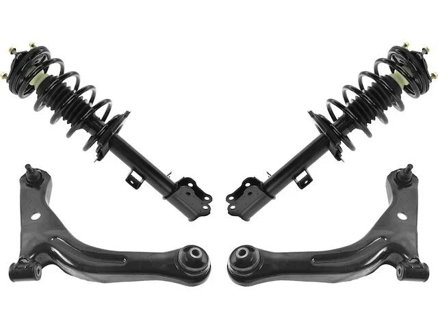 Front Strut Coil Spring and Control Arm Kit for Mazda Tribute (2001–2007)