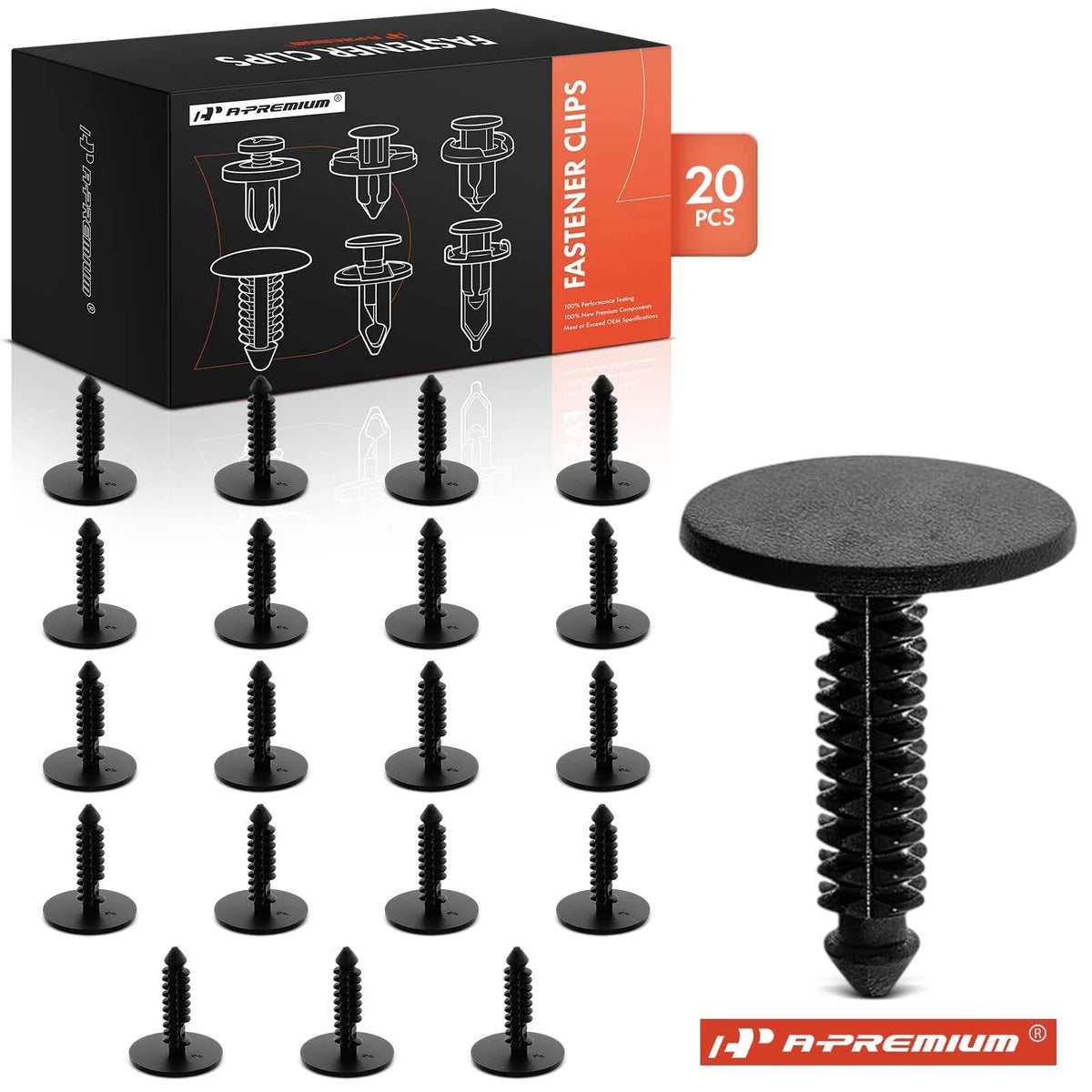 20Pcs Nylon Vent Grille Retainer Clips for GM Vehicles