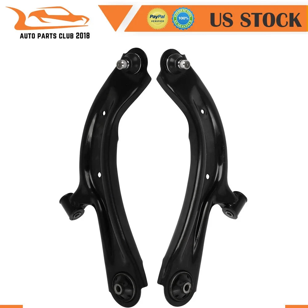 2X Front Lower Control Arms with Ball Joints for Chevrolet City Express (2015–2018)