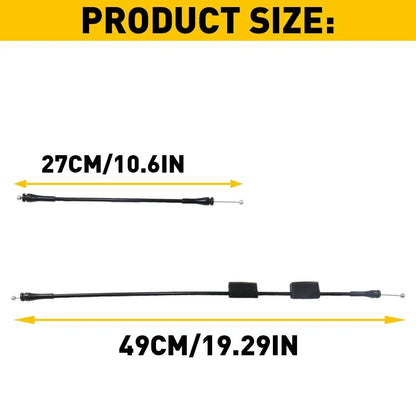 19.3" 10.6" Door Latch Cable for Ford E-Series E150 E250 E350 E450 E550