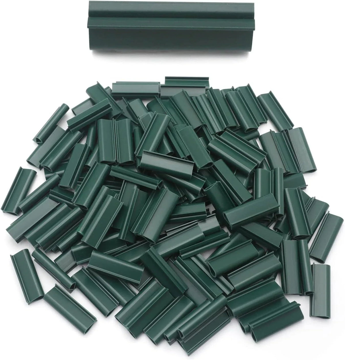 Mounting Bracket for Chain Link Fence Privacy Tape Weave (Green)
