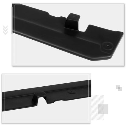 2-Piece Matte Side Skirts for Ford Mustang (2010–2014)