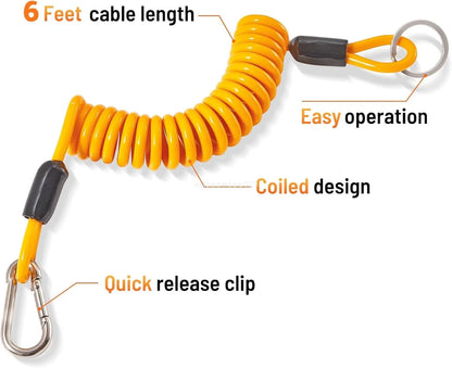 5ft RV Towing Safety Breakaway Cable