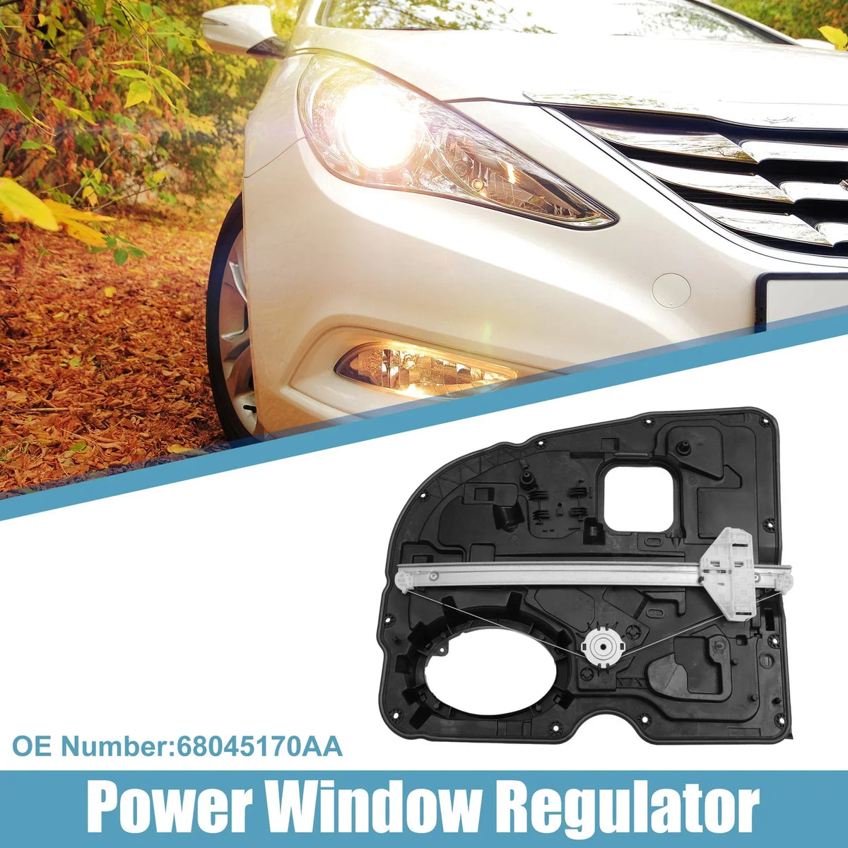 Power Window Regulator Rear Right for Dodge Ram 1500 2002-2023
