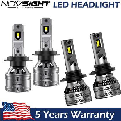 LED Headlight Bulb Kit H11 H7 - 4X for Toyota Hilux N70