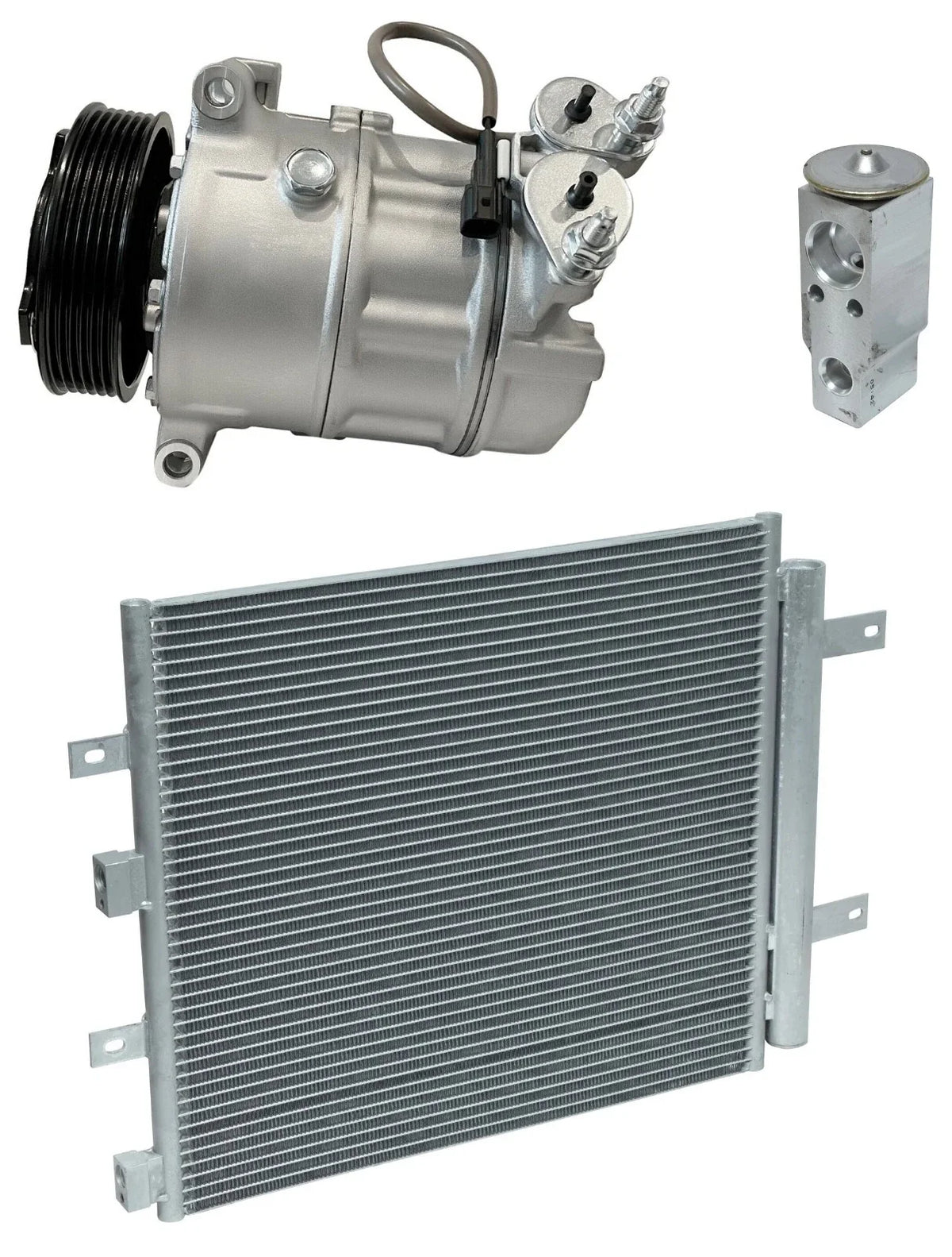 AC Compressor Kit With Condenser for Jaguar XK 5.0L (2010–2010)