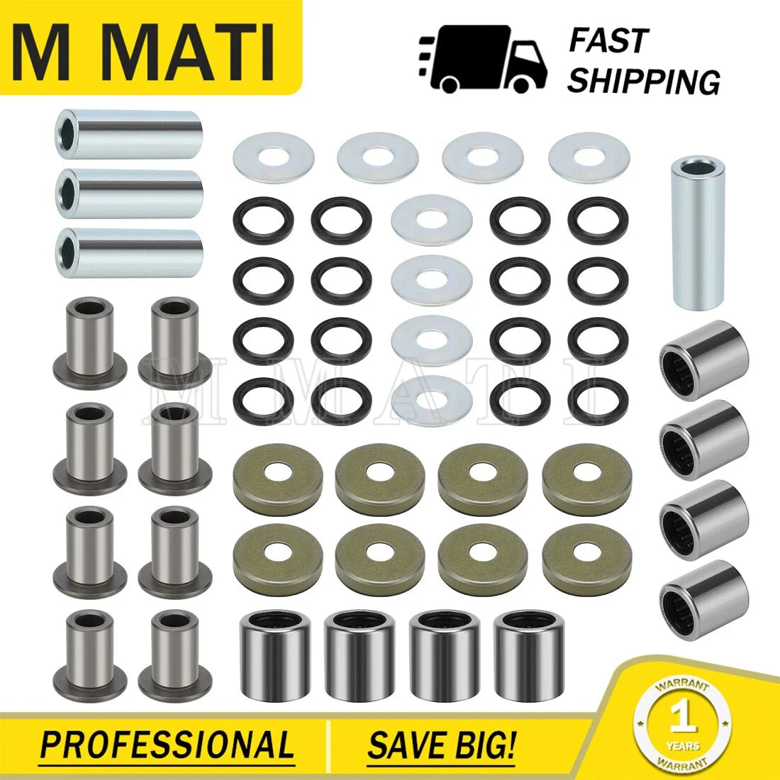 A-Arm Bushing Seal Kit for Arctic Cat ATV 400 DVX (2004–2008)
