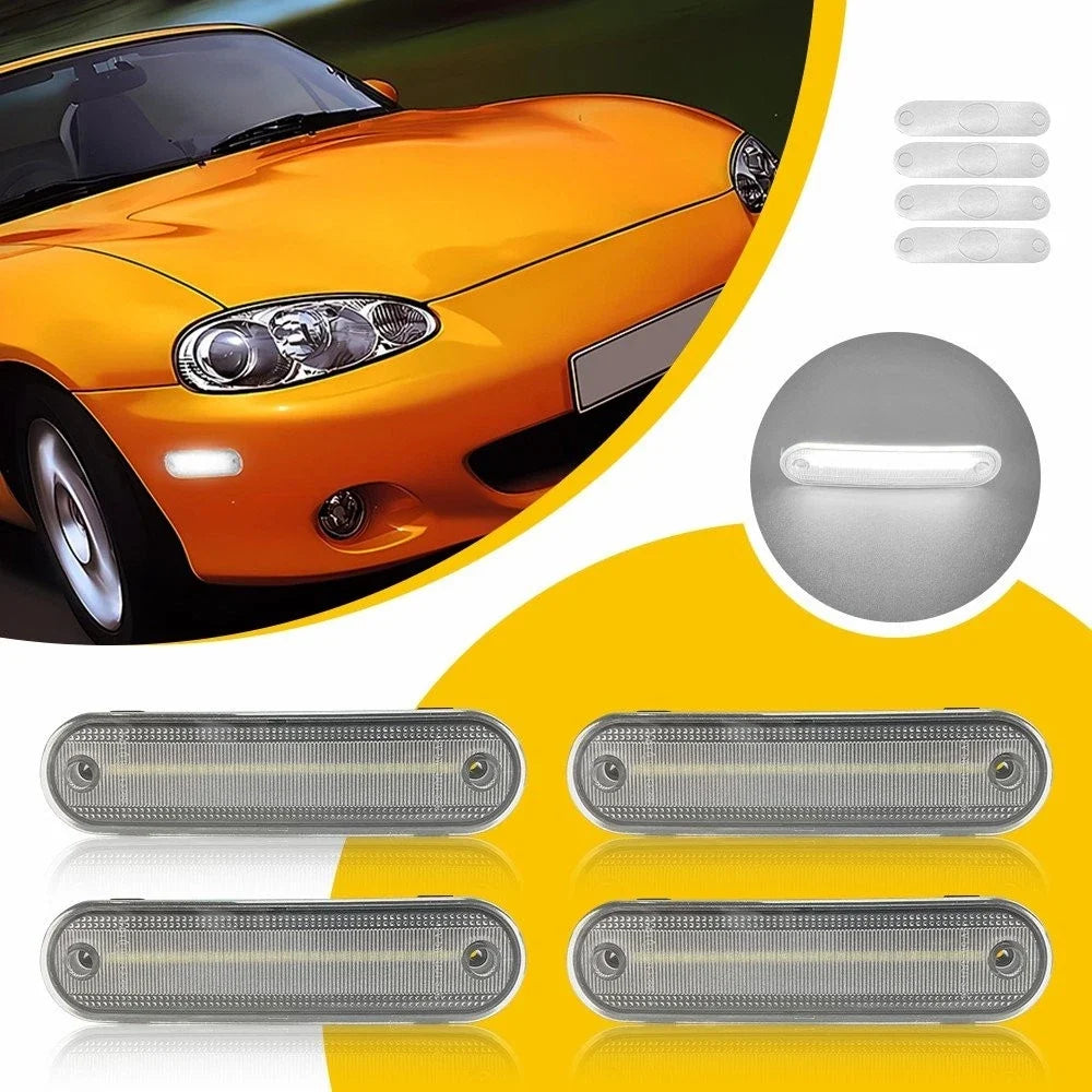 Clear Side Marker Lights for Mazda Miata MX-5 (1990–2005)