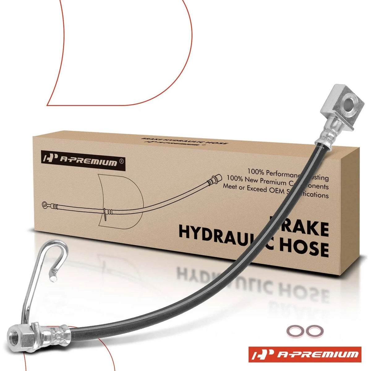 Rear Right Brake Hydraulic Hose for Ford E-350 Super Duty (2008–2010)