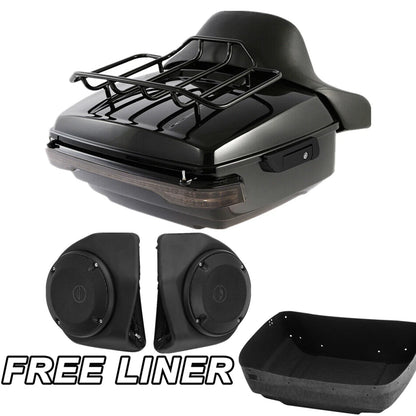 Trunk Rack Light Speakers Pad for Harley Models 2014-2025