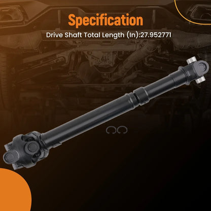 Driveshaft Prop Shaft Front for Chevrolet Blazer K10 K20 GMC K15 (1973–1987)