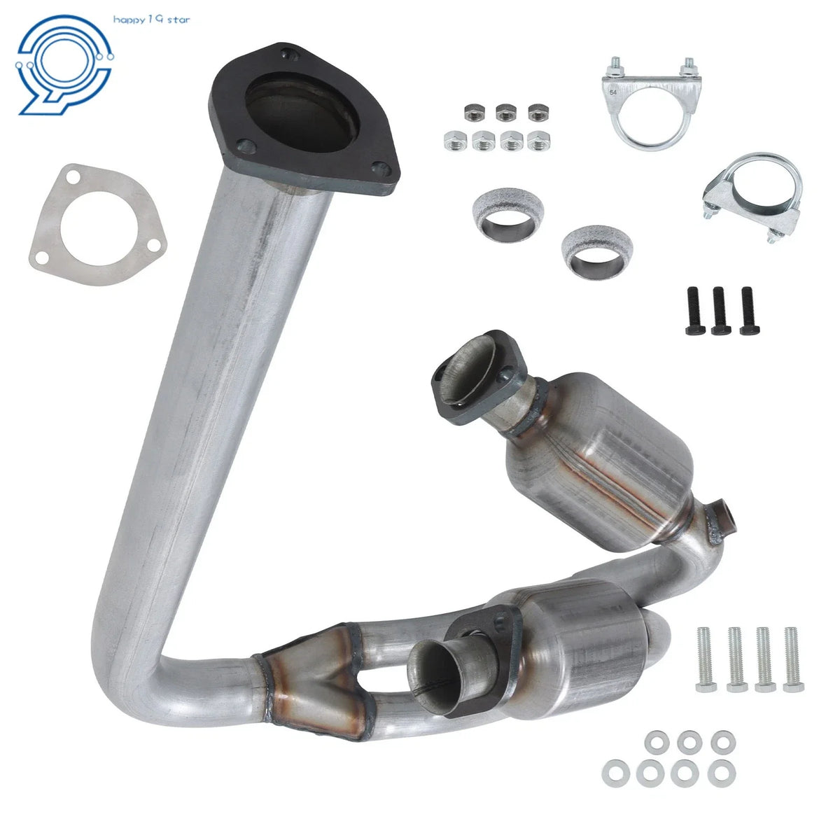 Front Side Cat Converter for Jeep Wrangler TJ 4.0L (2000–2003)