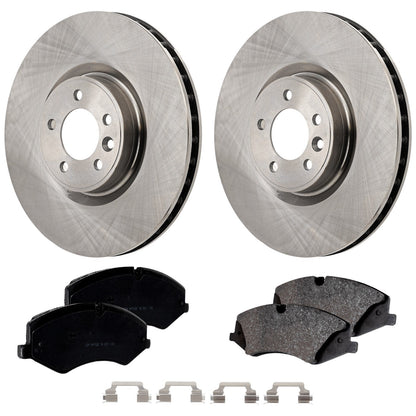 Rotors and Brake Pads Kit for Range Rover Sport 2014-2017