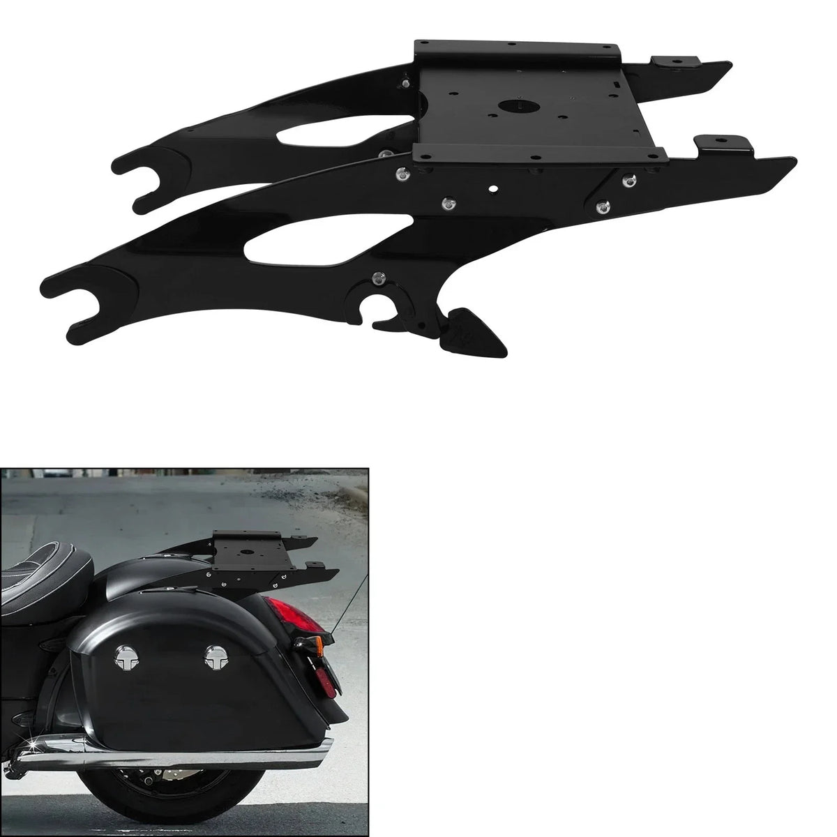 Trunk Rack Mount for Indian Chieftain Roadmaster Challenger 2014-2023