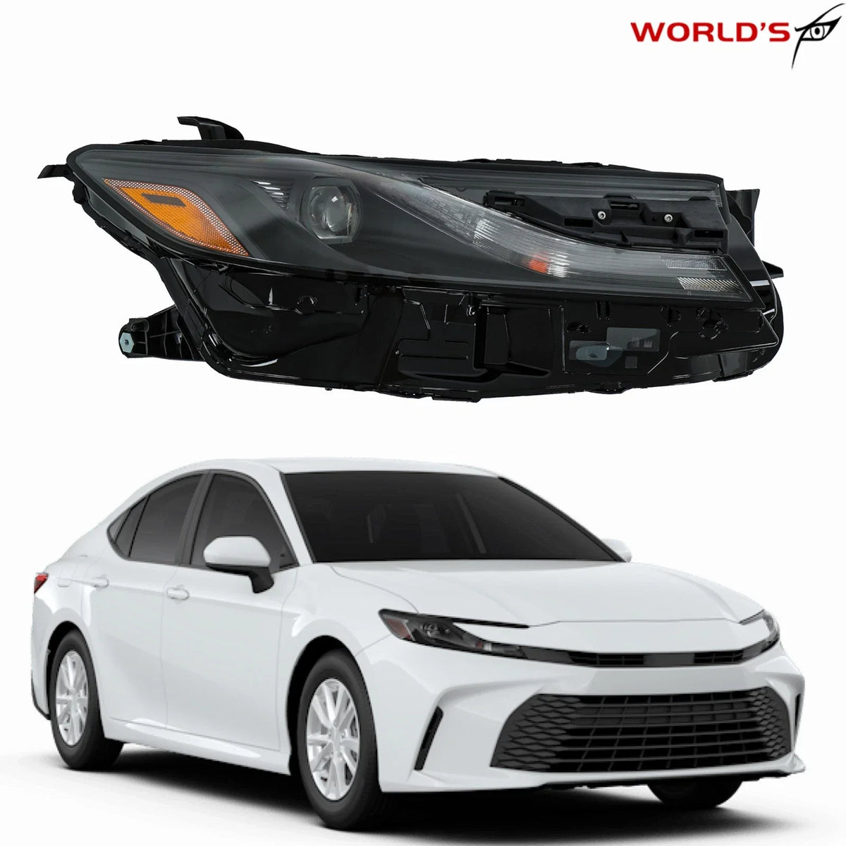 Projector LED Headlight Assembly for Toyota Camry LE SE (2025)