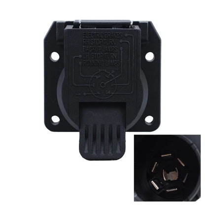 7-Way Trailer Tow Connector for Dodge RAM Jeep Chrysler (1998–2017) 56038366AB