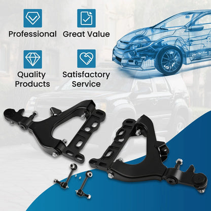 Lower Control Arms with Ball Joints for GMC Envoy 2004-2007