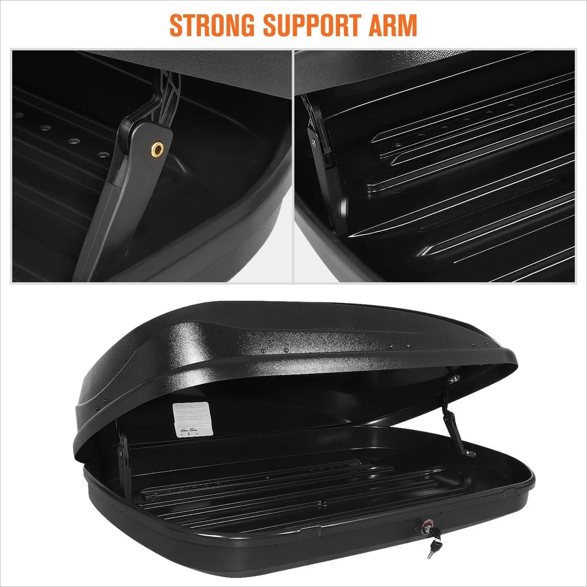 Roof Rack Mount Travel Storage Box for