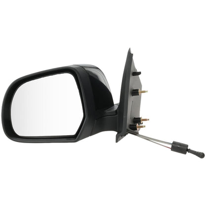 Manual Folding Left Mirror - Paintable for Nissan Versa Sedan 2012-2014