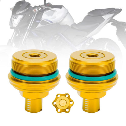 Pair Preload Adjuster Fork Bolts for Yamaha MT-03 (2019–2023)