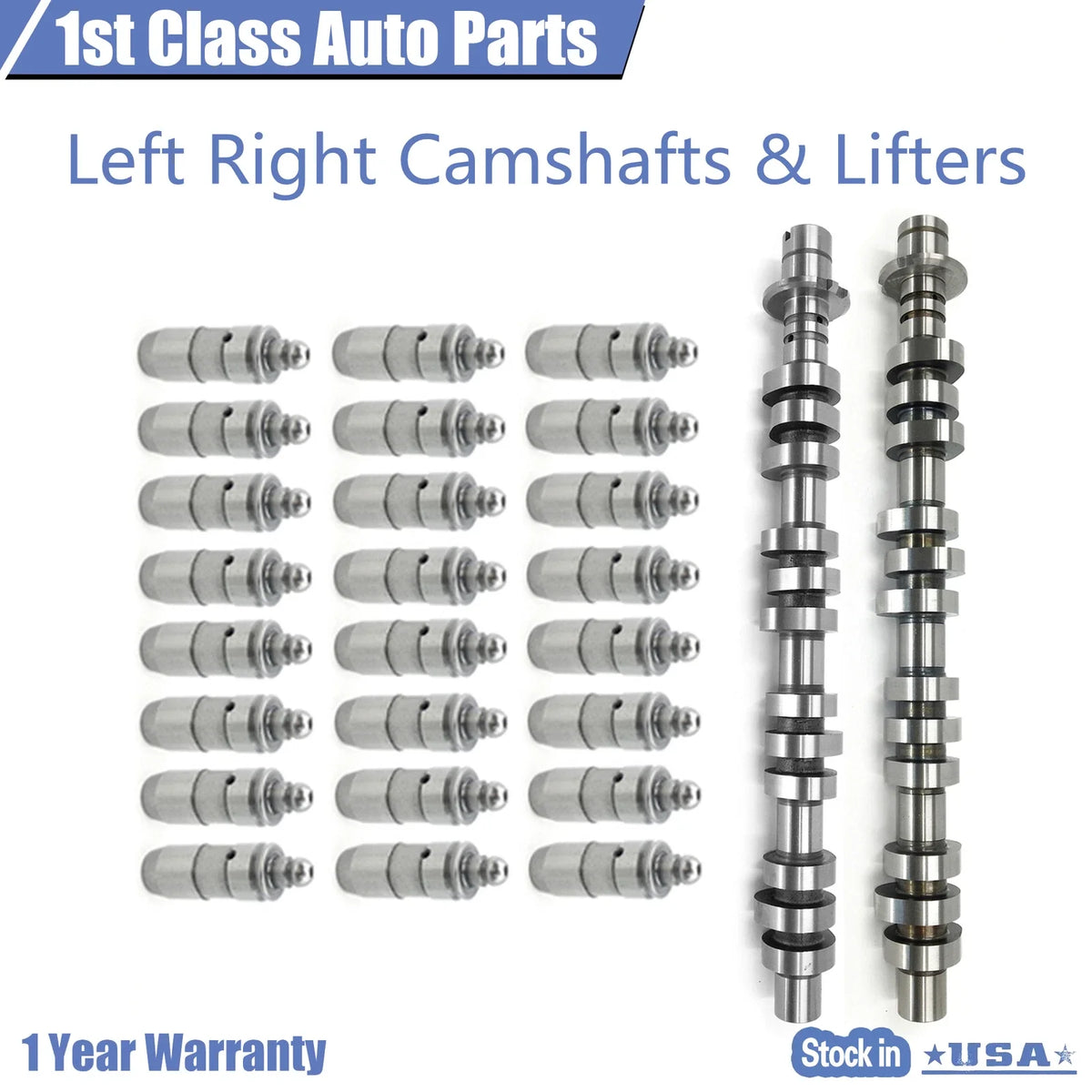 Set of 2 Camshafts with Lifters for Ford Mercury Lincoln Navigator (1998–2002)