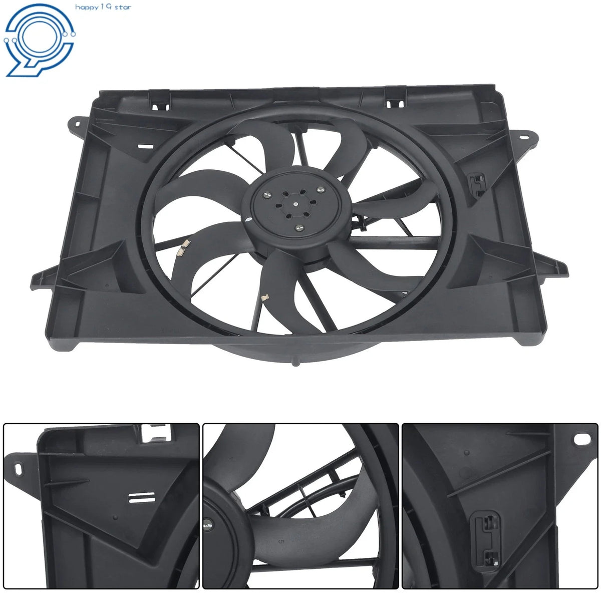 Radiator Fan Assembly for Pacifica Voyager Chrysler (2017-2022)