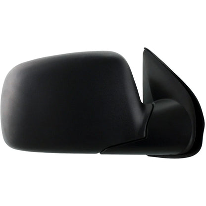 Right Manual Mirror Textured Black for Chevrolet Colorado GMC Canyon 2004-2012