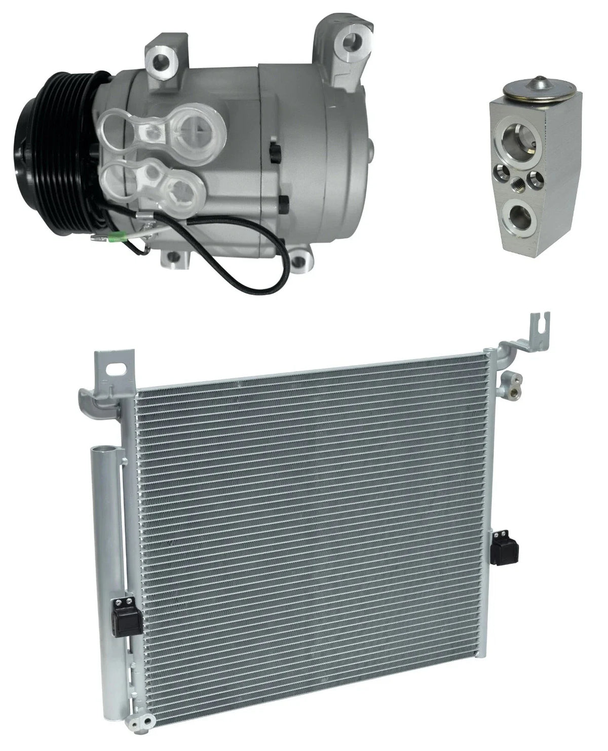AC Compressor Kit With Condenser for Toyota Tacoma 2.7L 4.0L (2008–2015)