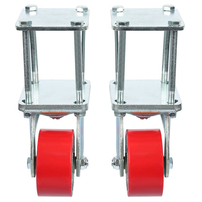 5th Wheel Hitch Mount Skid Wheel for RV Trailer (2.5" or 3" Fitment)
