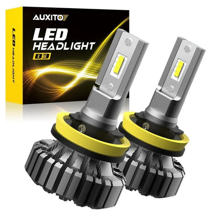 H8 LED Headlight Bulbs 2X 6500K 20000LM for 2015–2022 F-150