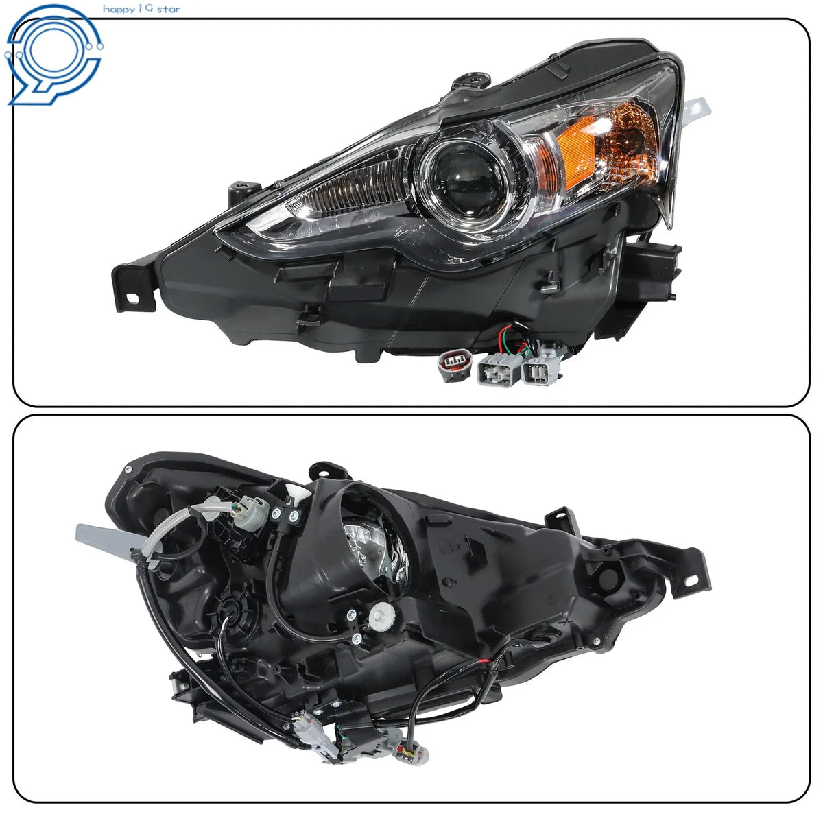 Left Side HID Headlight Assembly for Lexus IS (2014–2016)
