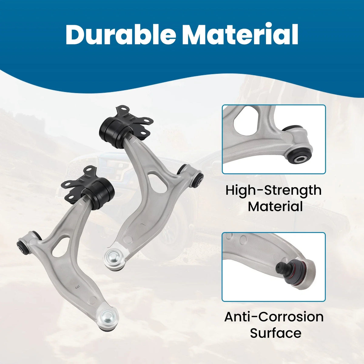 Suspension Struts Control Arms Sway Bar for Ford Focus (2013–2018)