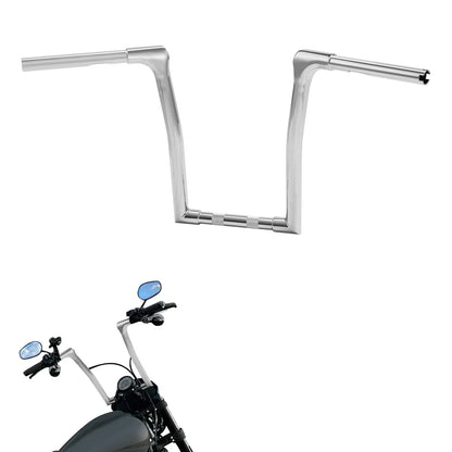 14" Ape Hanger Handlebar 1-1/4" Chrome for Harley Fat Boy 2018-2024
