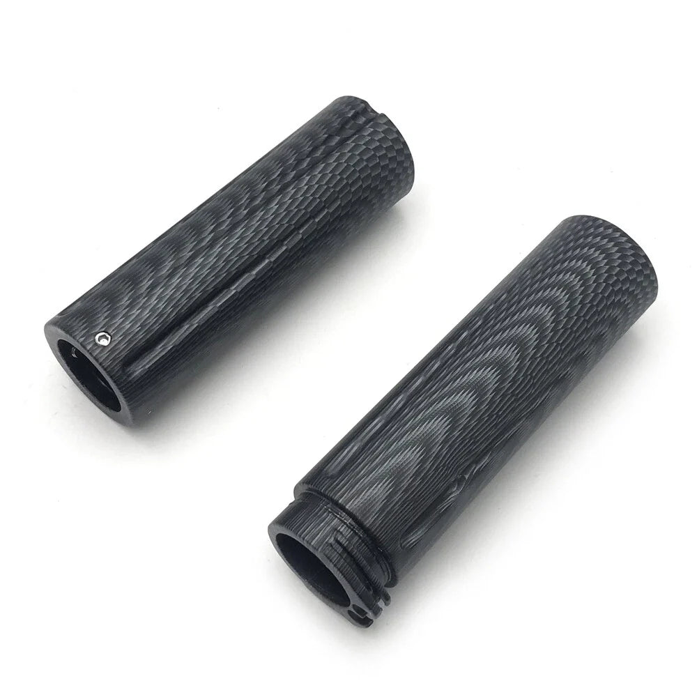 1" Grips for Harley Dyna Softail - Matte Carbon Finish