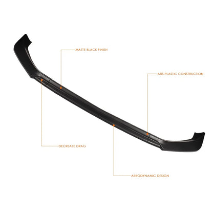 Matte Black Front Bumper Splitter Lip for VW Golf MK7.5 (2018-2021)