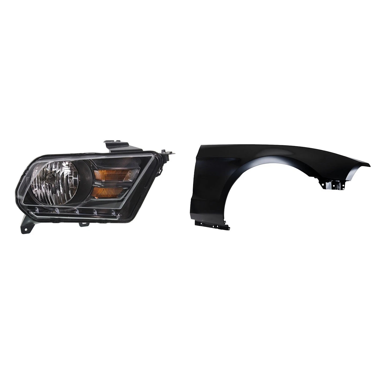 Headlight Passenger Right Side for Ford Mustang (2010–2014)