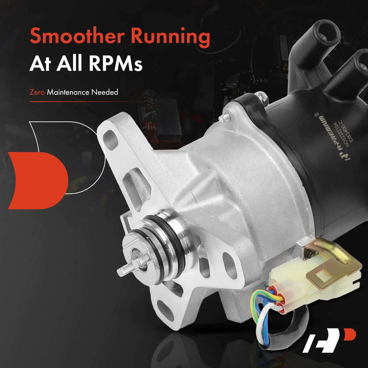 Cap & Rotor Ignition Distributor for Honda Prelude 1988-1991