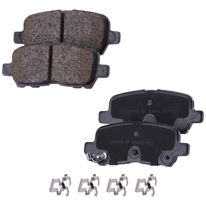 Wheel Hubs Set for Chevy (2) with ABS