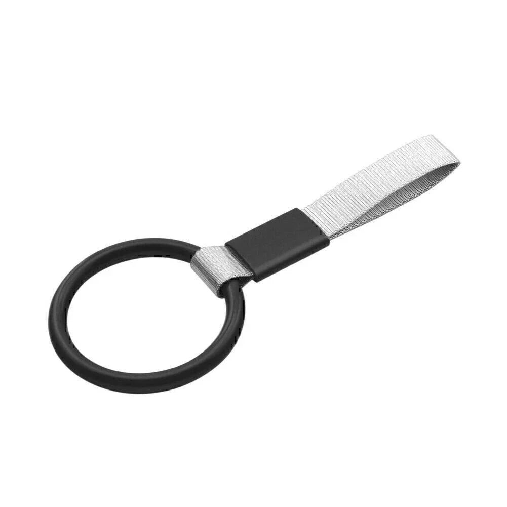 Round Black JDM Tsurikawa Handle Strap for Train Bus Drift Charm