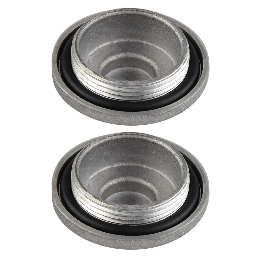 2X Valve Adjustor Caps for Tappet Cover Oil Filler - Honda