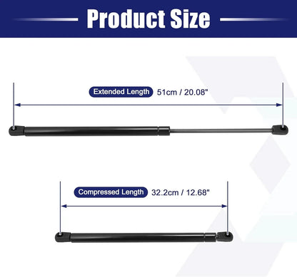 2x Rear Tailgate Lift Support Struts Shock for Skoda Octavia (2004–2013)