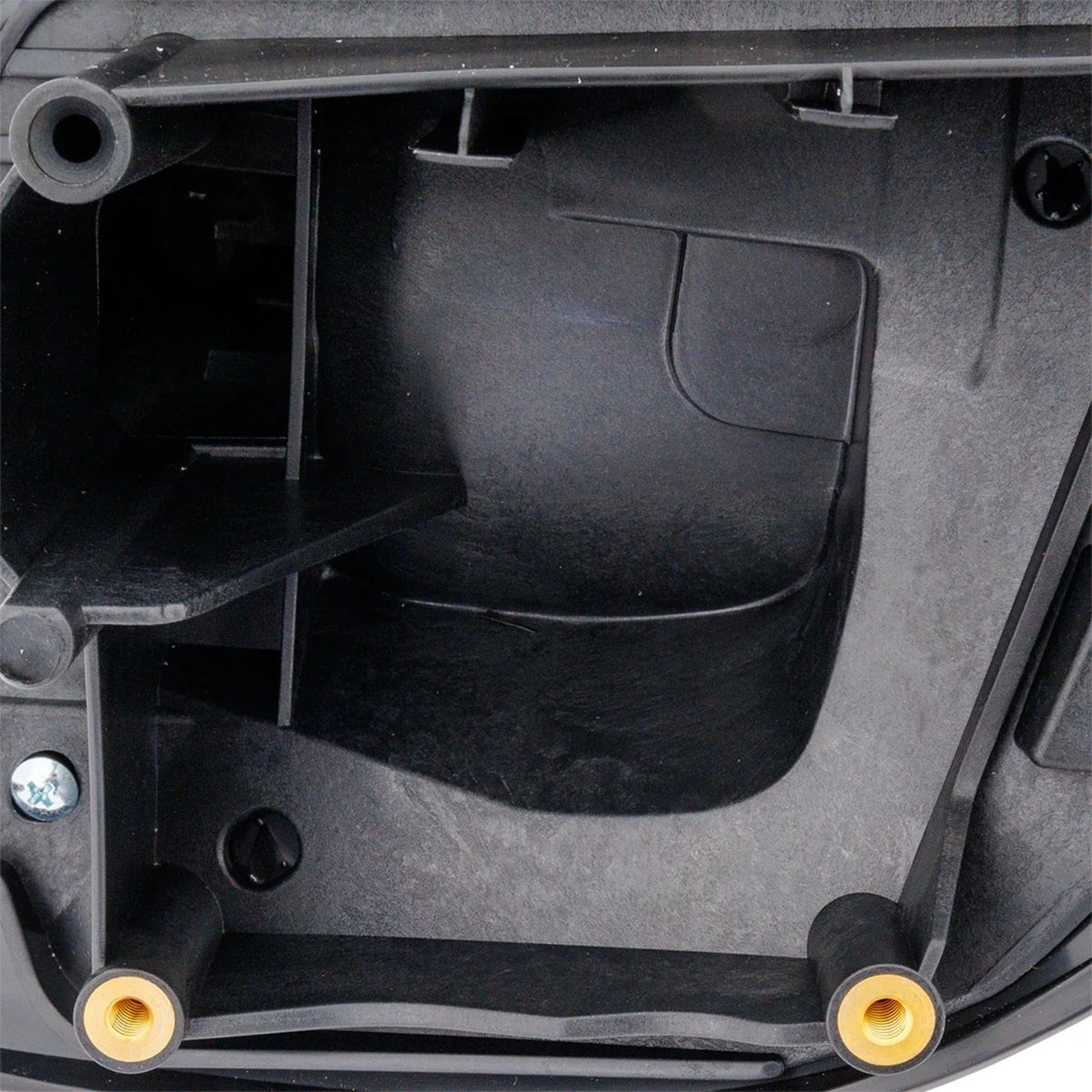 Textured Black Driver Mirror for 2015-2020 Ford F-150, Manual Control