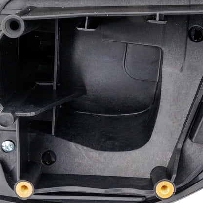 Textured Black Driver Mirror for 2015-2020 Ford F-150, Manual Control