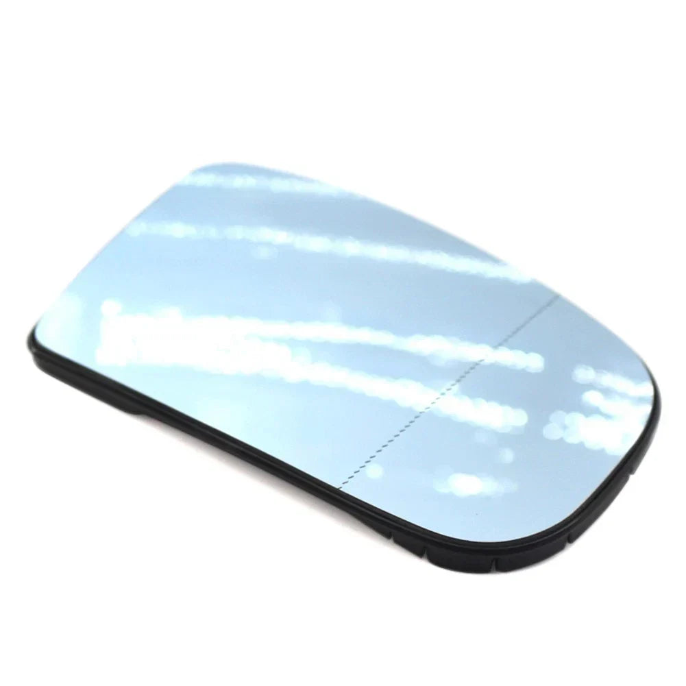 Heated Side Mirror Glass with Plate, Right for Mercedes S55 2001-2003