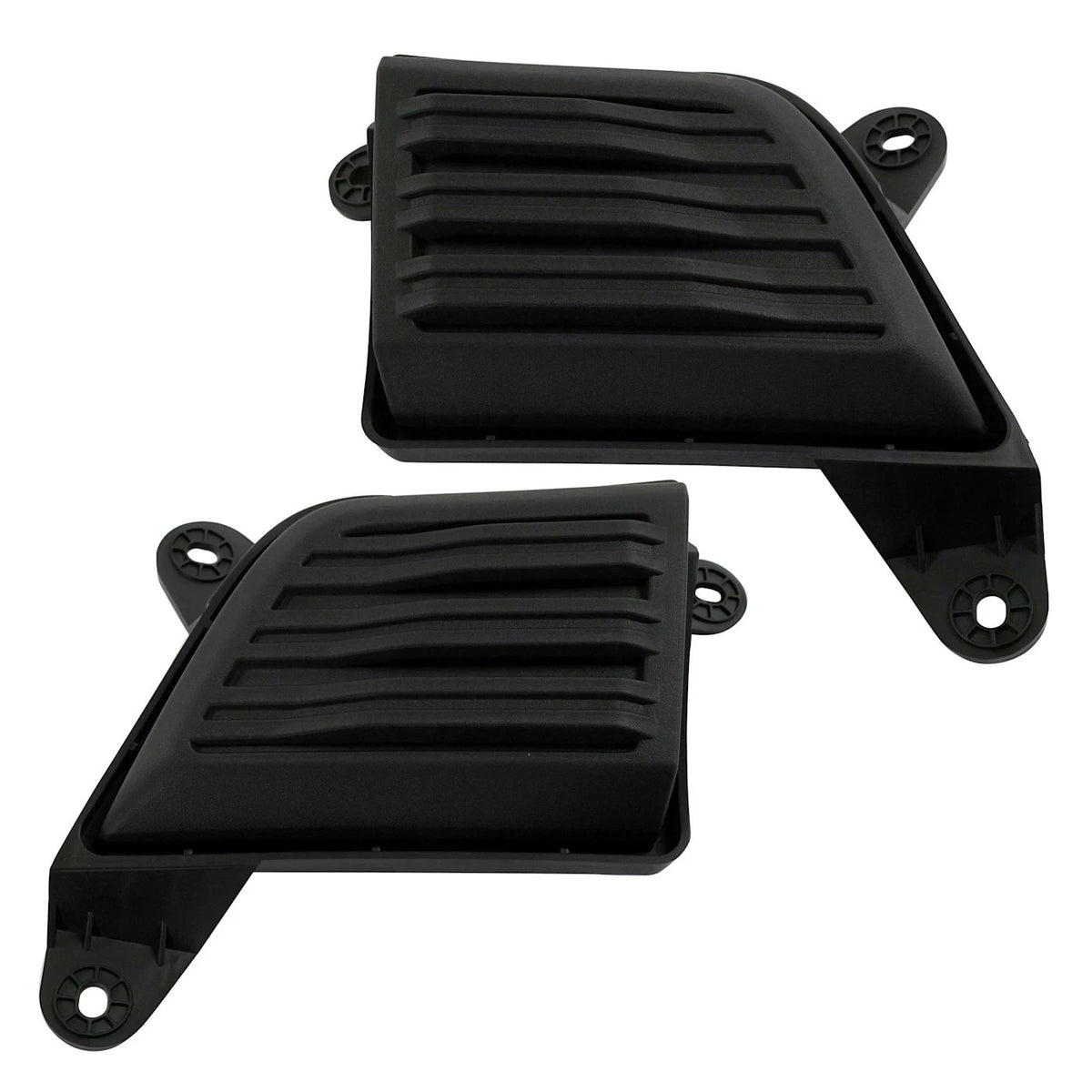 Set of 2 Fog Light Covers for Chevy Chevrolet (Driver & Passenger Side)