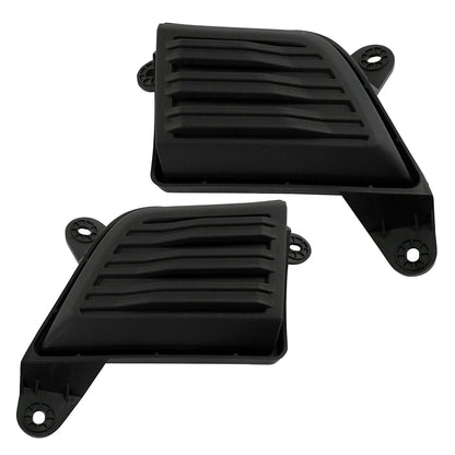 Set of 2 Fog Light Covers for Chevy Chevrolet (Driver & Passenger Side)