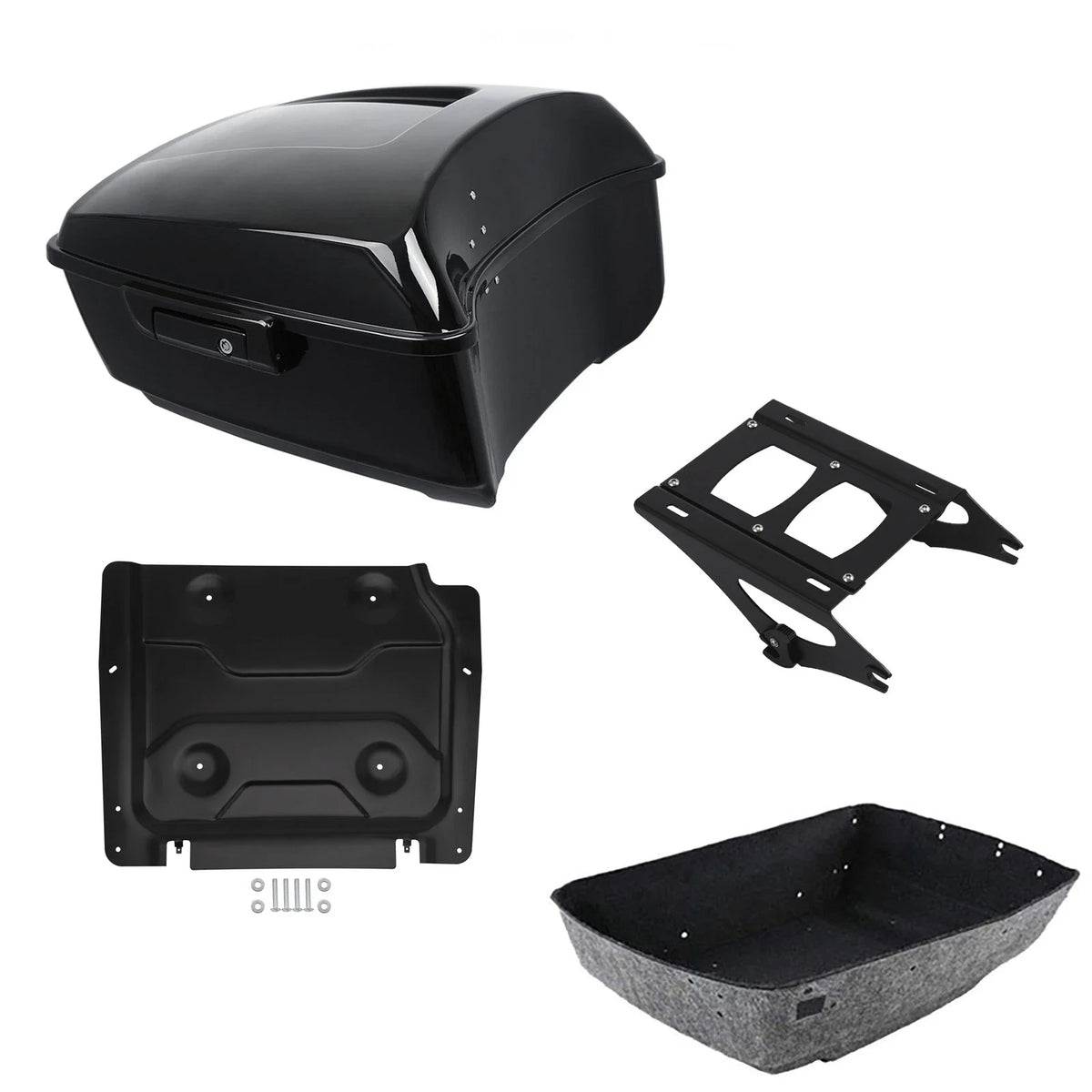 Trunk Rack Base Plate for Harley Road Glide 2014-2026