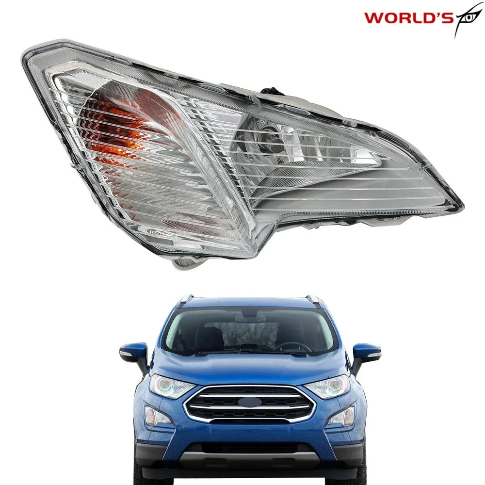 Fog Light for Ford Ecosport (2018–2021) Right Front Bumper Clear Lamp